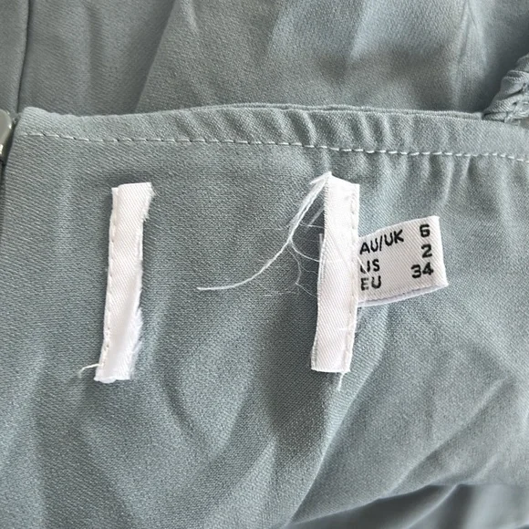 Princess Polly Lillie Long Sleeve Corset Style Blue Sage
Mini Dress - Picture 11 of 12